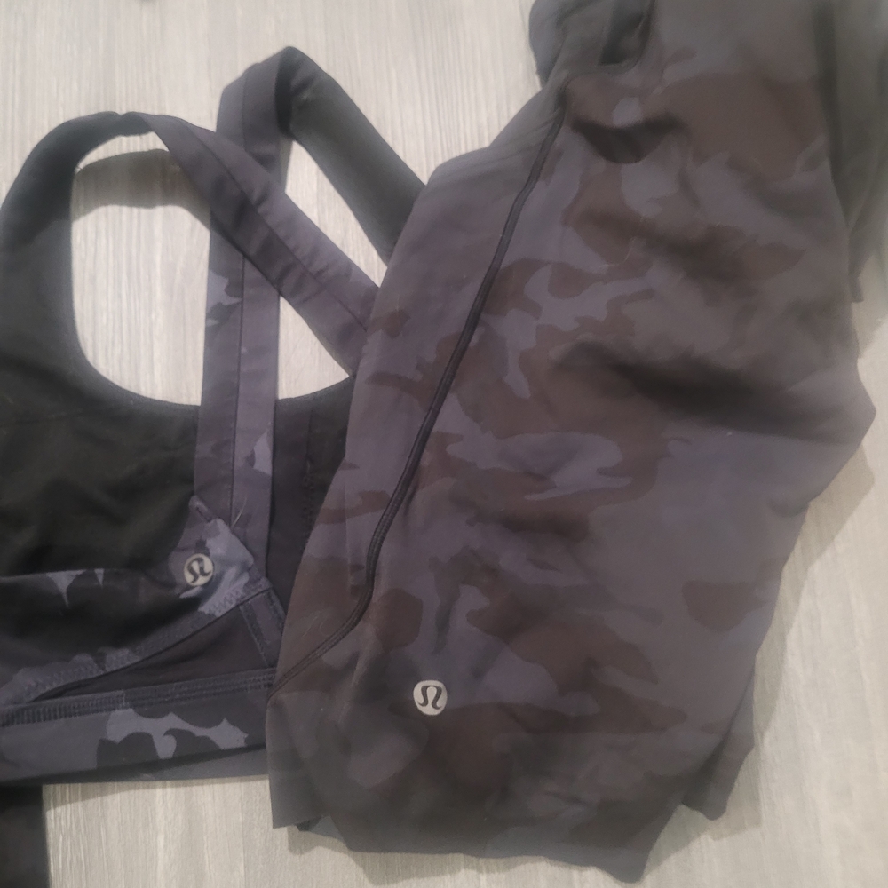 Lululemon Athletica Black Camo Set - Picture 2 of 7